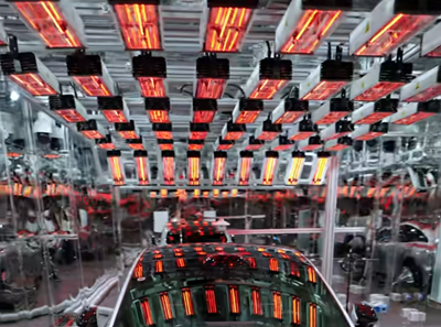 朗普R10系列紅外輻射加熱器在新能源汽車VOC實驗中的應(yīng)用優(yōu)勢